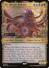 Niv-Mizzet Reborn printing reference