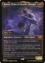 Kroxa, Titan of Death's Hunger printing reference