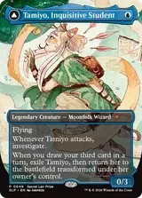 Tamiyo, Inquisitive Student // Tamiyo, Seasoned Scholar
