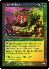 Protean Hulk printing reference