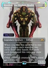 Kozilek, the Broken Reality printing reference