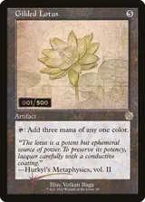 Gilded Lotus printing reference