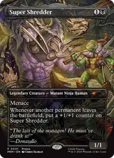 Super Shredder printing reference