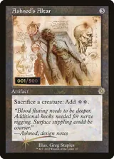 Ashnod's Altar printing reference
