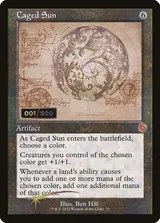 Caged Sun printing reference