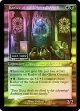 Karlov of the Ghost Council printing reference
