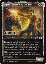 Daxos, Blessed by the Sun printing reference