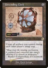 Unwinding Clock printing reference