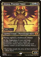 Atraxa, Praetors' Voice printing reference