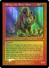 Ilharg, the Raze-Boar printing reference