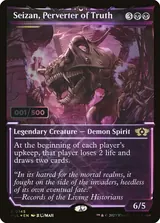 Seizan, Perverter of Truth printing reference