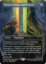 Sword of Forge and Frontier printing reference