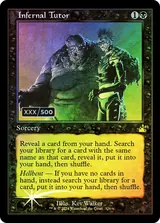 Infernal Tutor printing reference