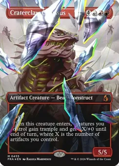 Craterclaw Colossus printing reference